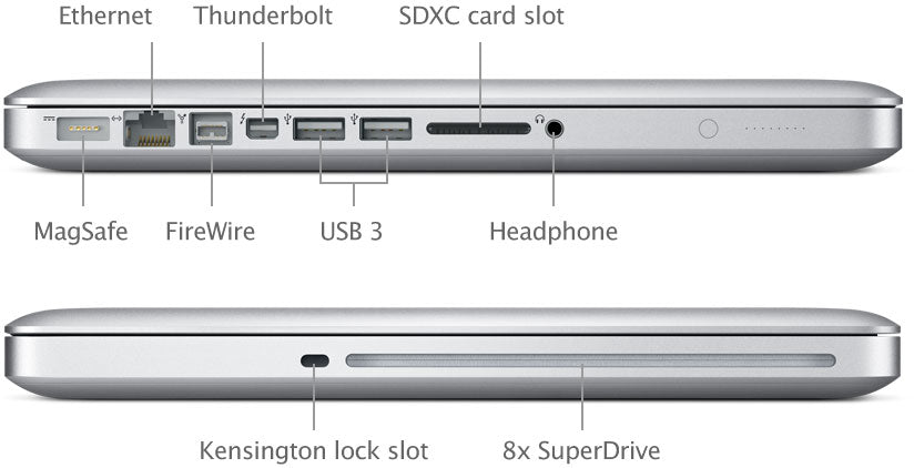 MacBook Pro Mid 2012 - 13 inch - intel Core i5 - 4GB Ram- 500GB HDD