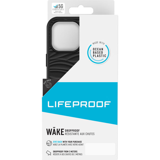 Wake Dropproof Eco Friendly Case Black for iPhone 13 Pro
