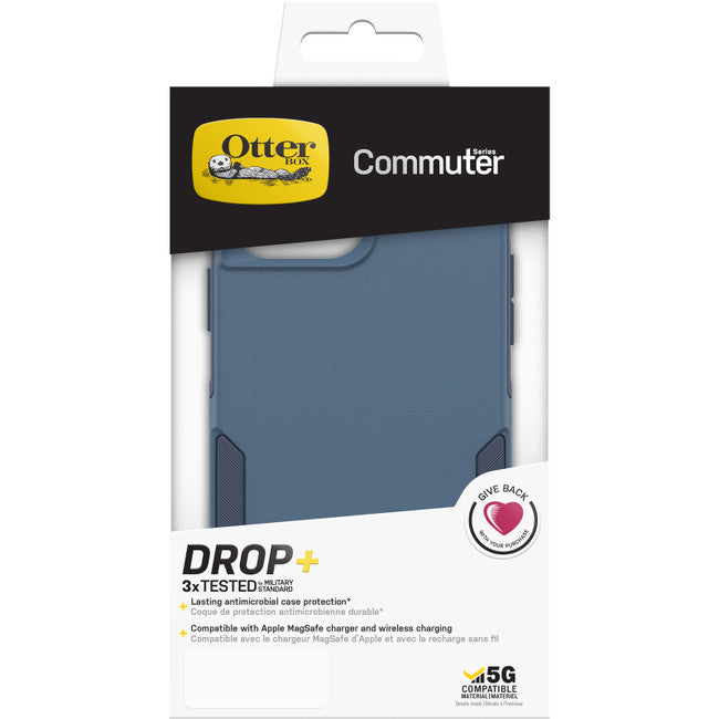 Otterbox - Commuter Prot Case Rock Skip Way (Blue) for iPhone 13 Pro Max/12 Pro Max