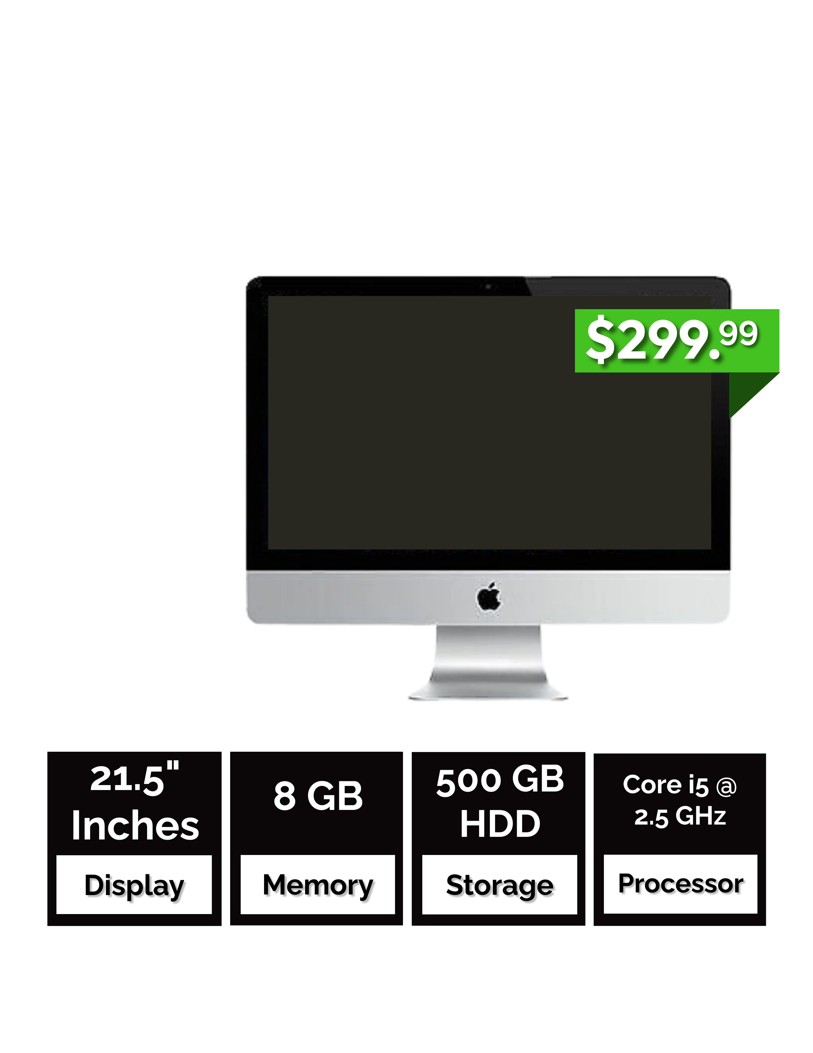 Apple iMac 21.5-inch - Macデスクトップ