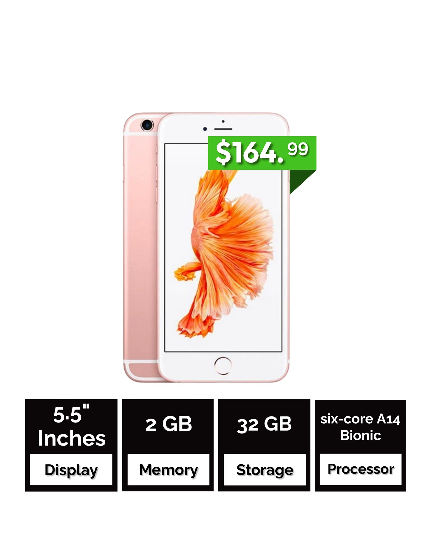 Apple iPhone 6s Plus - 32GB - UNLOCKED