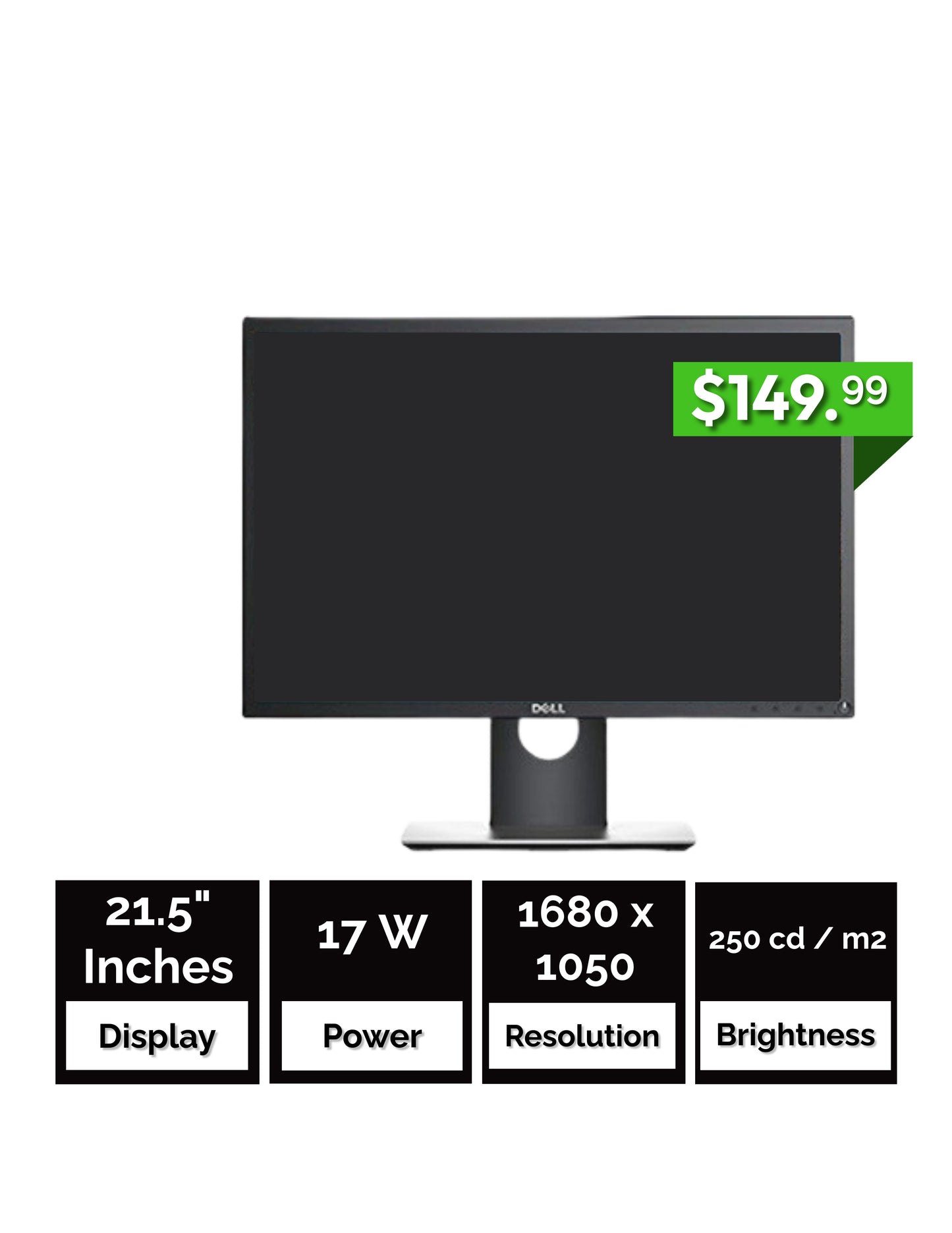 Dell P2219H - 22 inch LED Monitor