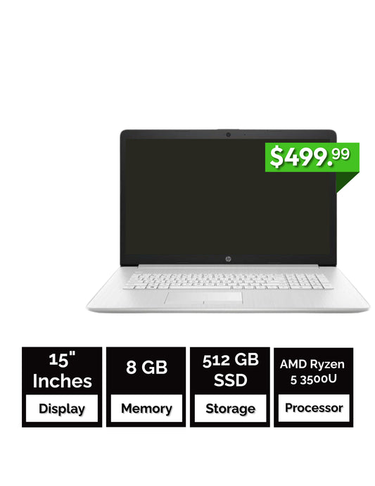 HP Laptop 15-ef0010ca - 15 inch - 8GB RAM - 512GB SSD
