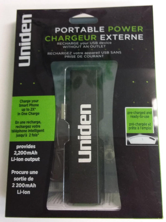 Uniden Portable Power Charger Externe - PCMaster Pro 