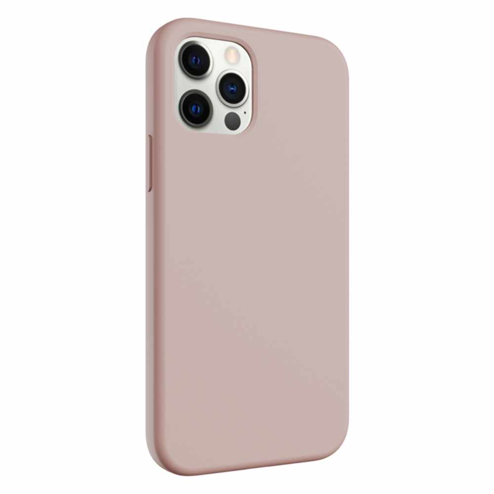 Skin Silicone Case Pink Sand for iPhone 12/12 Pro